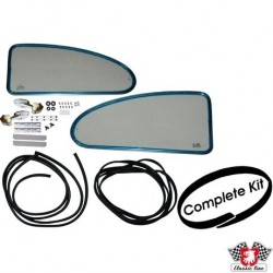 KIT DE VITRES LATERALES POP OUT Type 1 07/1964-