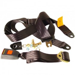 CEINTURE DE SECURITE ARRIERE OU AVANT 3 POINTS SANS ENROULEUR (ORANGE)