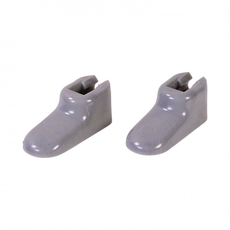 SET DE 2 SUPPORTS DE PARE-SOLEIL GRIS 61-67