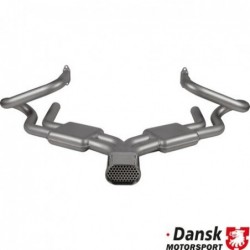 ECHAPPEMENT DANSK STYLE SEBRING INOX POUR PORSCHE 356 (sortie ovale)