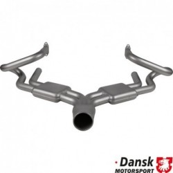 ECHAPPEMENT DANSK STYLE SEBRING INOX POUR PORSCHE 356 (sortie ronde)