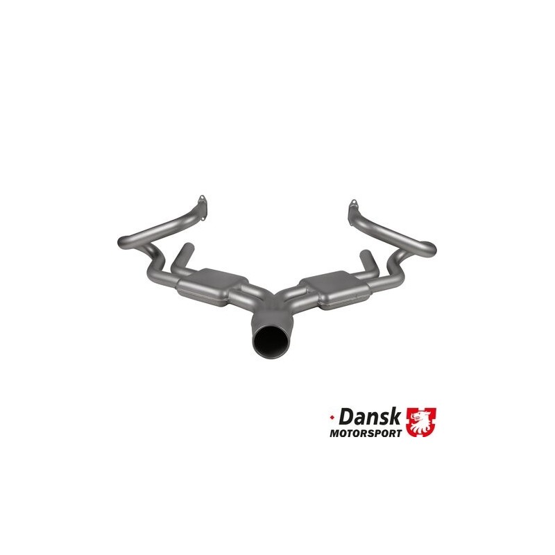 ECHAPPEMENT DANSK STYLE SEBRING INOX POUR PORSCHE 356 (sortie ronde)