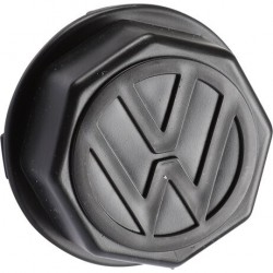 CABOCHON NOIR EN PLASTIQUE VW