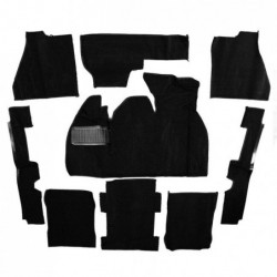 KIT MOQUETTE NOIRE BOUCLEE Type 1 (Spécifique 1303)