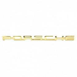 MONOGRAMME ''PORSCHE'' COULEUR OR POUR PORSCHE 356