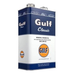 HUILE GULF CLASSIC 20 W 50 5 LITRES (BIDON METALIQUE)