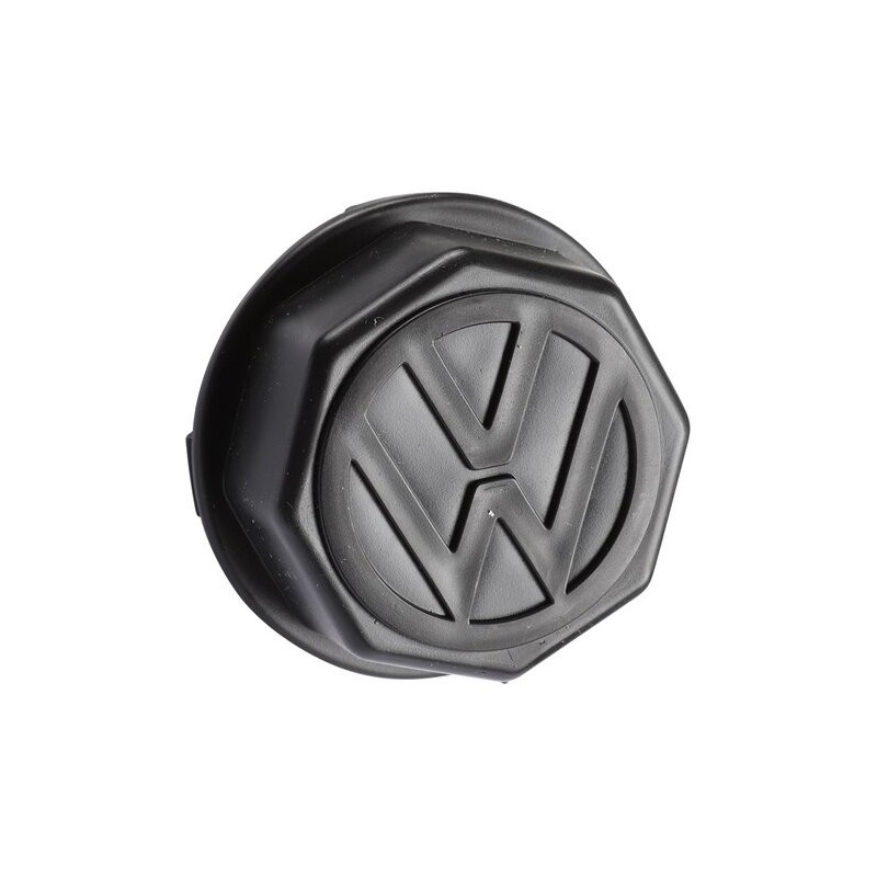 CABOCHON NOIR EN PLASTIQUE VW